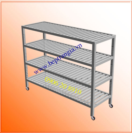 GIÁ THANH 4 TẦNG CÓ BÁNH XE