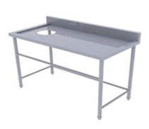 BÀN INOX CÓ LỖ XẢ RÁC 